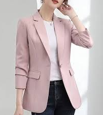 Blazer e calça alfaiataria, blazer rosa