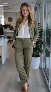 Blazer e calça alfaiataria da shein